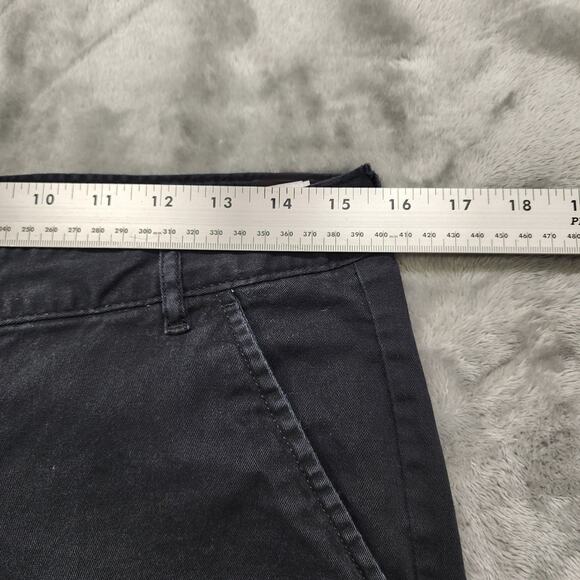 Old Navy Pants Womens 8 Black Skinny Ankle Uniform Pant Stretch Cotton Office - Picture 7 of 11